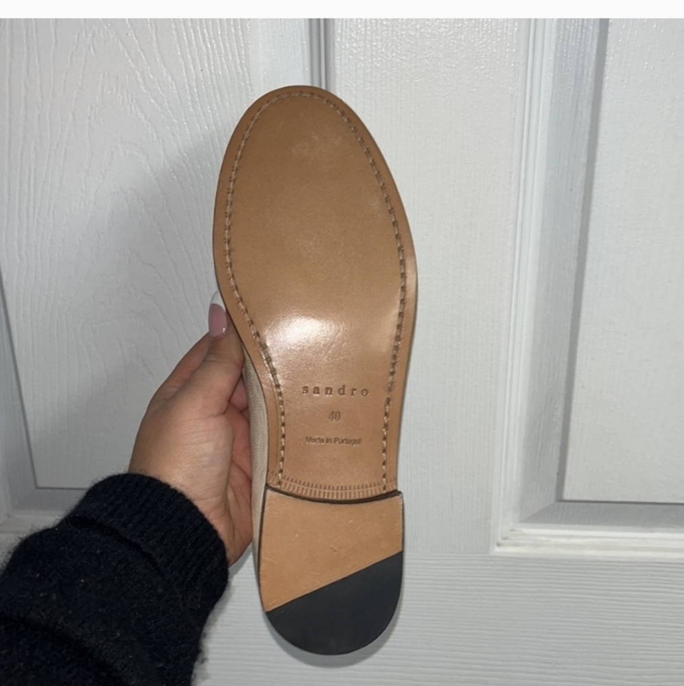 Sandro chain loafers with discoloration and yellowing - Picture 4 of 6